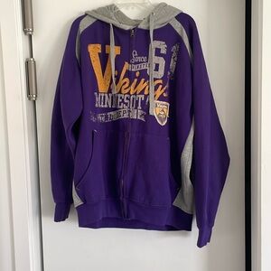 Xl NFL Minnesota Vikings hooded sweatshirt